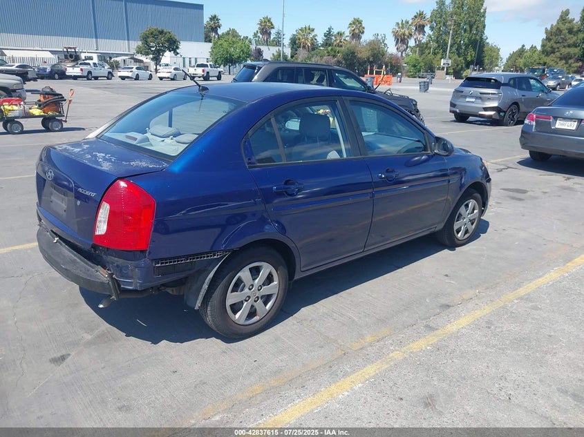 2008 Hyundai Accent Gls VIN: KMHCN46C48U207269 Lot: 42837615