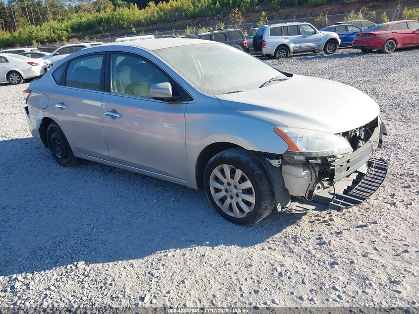 3N1AB7AP7EY202384 2014 Nissan Sentra Sv auction photo 1