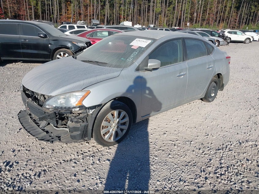 3N1AB7AP7EY202384 2014 NISSAN SENTRA photo no. 2