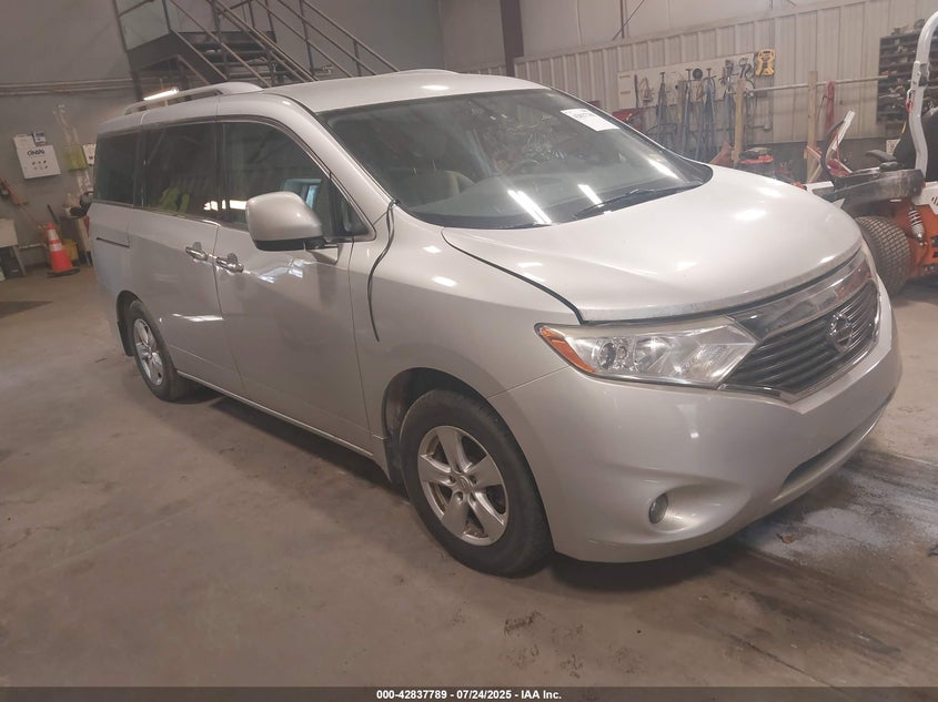 2012 Nissan Quest Sv VIN: JN8AE2KP1C9048672 Lot: 42837789