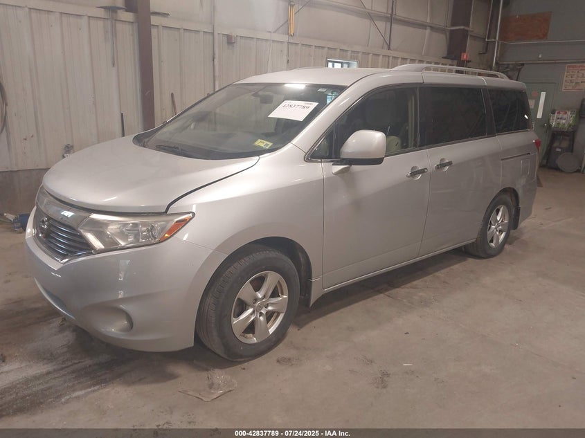 2012 Nissan Quest Sv VIN: JN8AE2KP1C9048672 Lot: 42837789