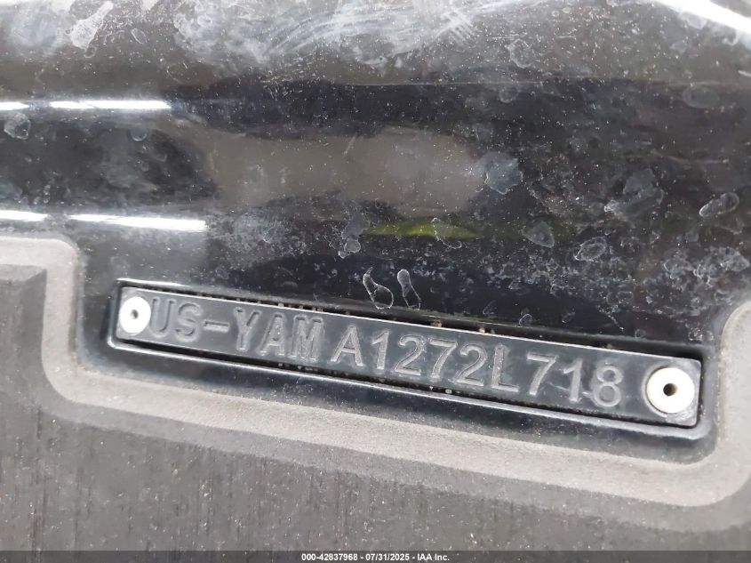 2018 Yamaha Personal Watercraft VIN: YAMA1272L718 Lot: 42837968
