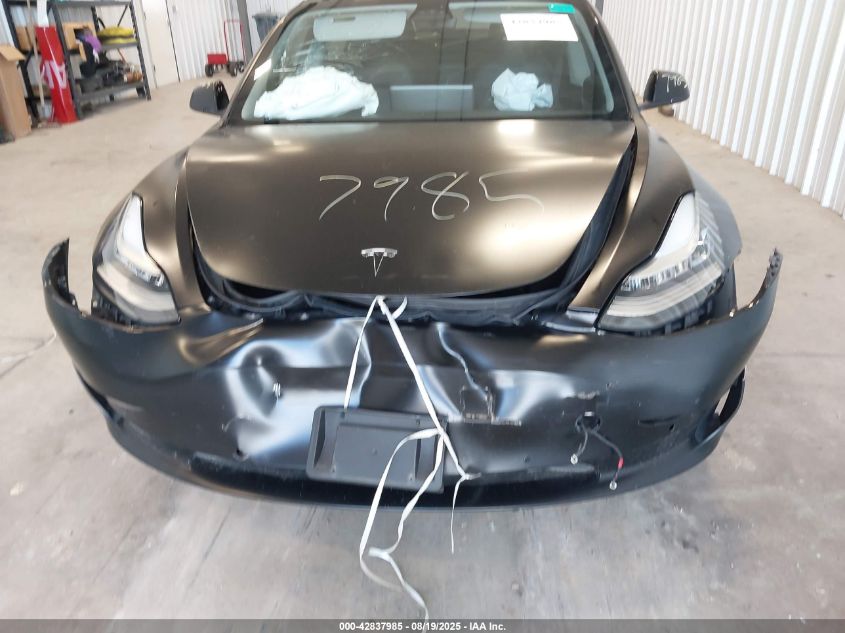 2019 Tesla Model 3 Long Range/Performance VIN: 5YJ3E1EB7KF432314 Lot: 42837985