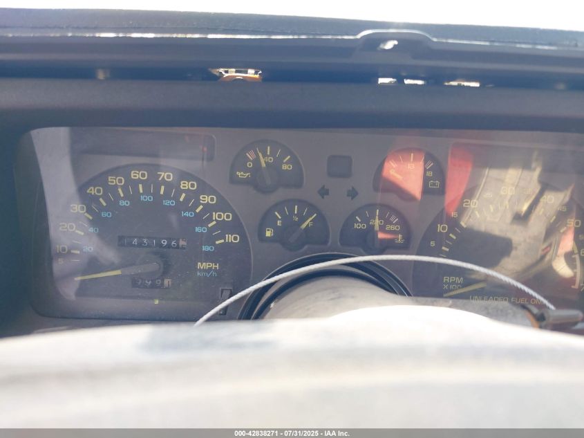 1991 Chevrolet Camaro Rs VIN: 1G1FP23T3ML160720 Lot: 42838271