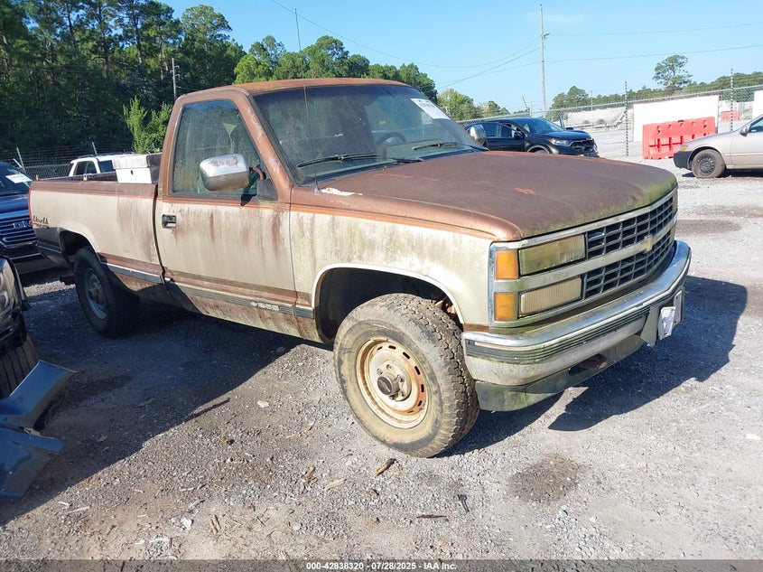 1GCDK14KXLE256635 1990 Chevrolet Gmt-400 K1500 auction photo 1