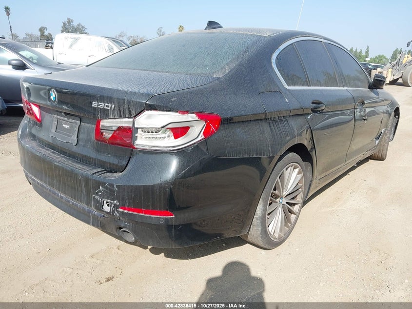 Vin: wbajr3c04lww68650, lot: 43331964, bmw 530i 20204
