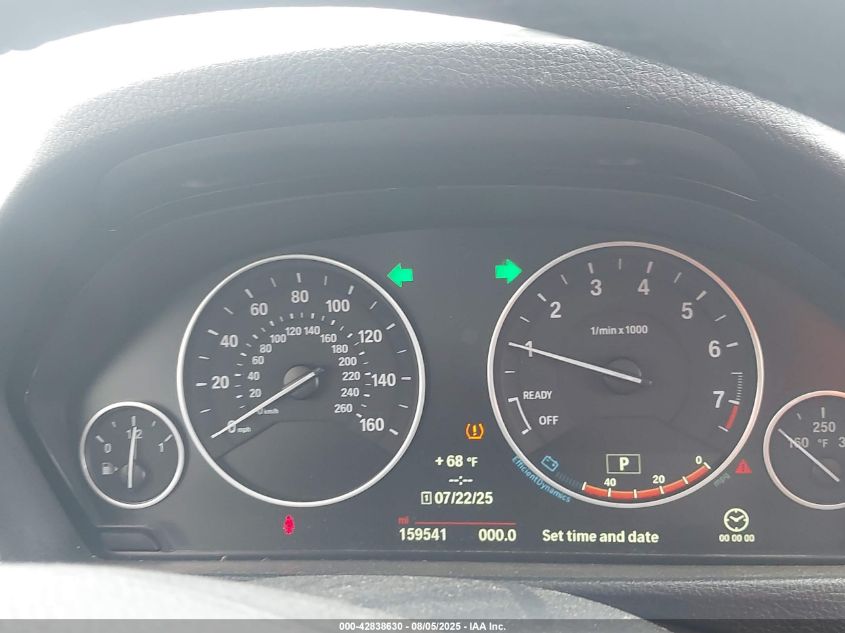 2014 BMW 328I VIN: WBA3A5G54ENP29585 Lot: 42838630