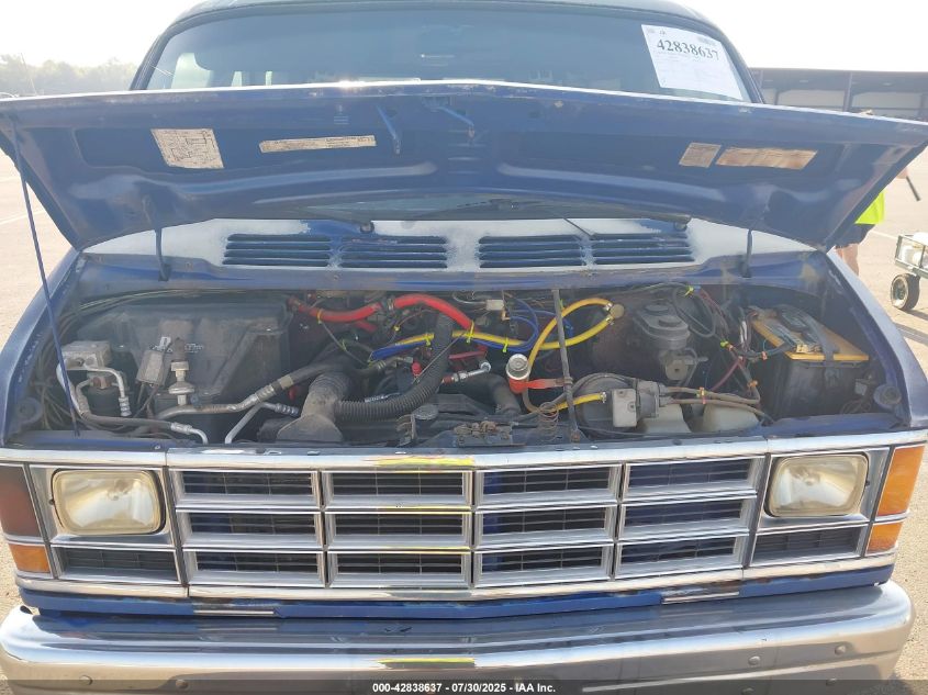 1987 Dodge Ram Van B250 VIN: 2B7HB23T8HK209186 Lot: 42838637