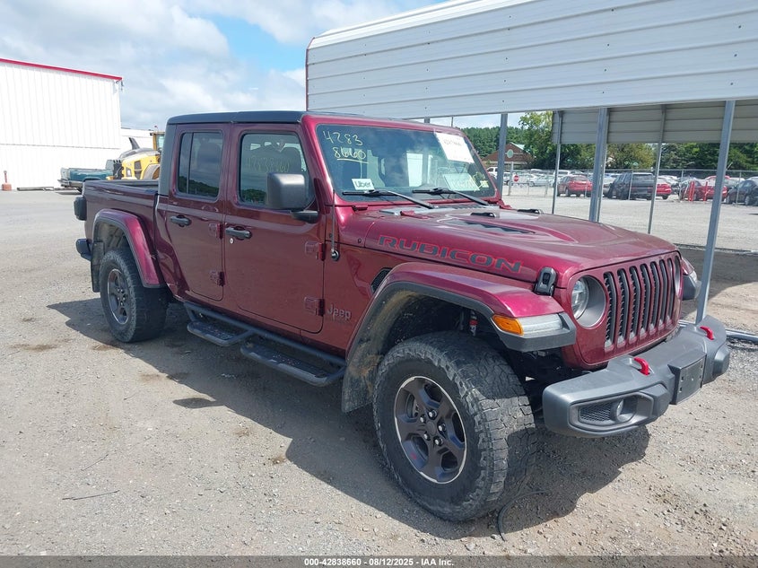 Vin: 1c6jjtbg2nl134776, lot: 43332209, jeep gladiator rubicon 4x4 20221