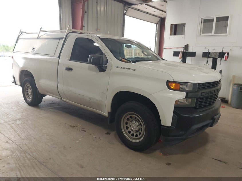 3GCNWAEH3KG195793 2019 Chevrolet Silverado 1500 Work Truck auction photo 1