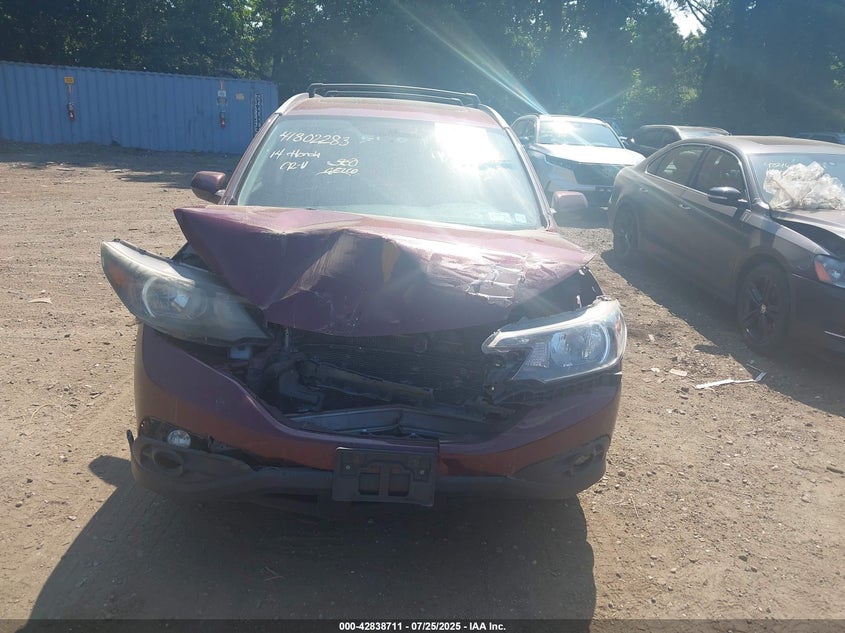 2014 HONDA CR-V EX-L - 5J6RM4H7XEL097695