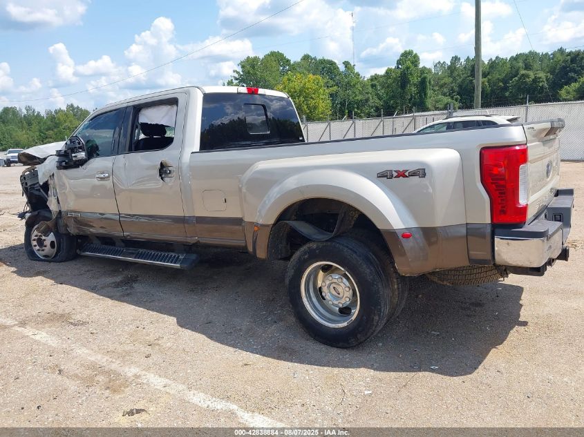 2017 Ford F-350 Lariat VIN: 1FT8W3DT7HED49422 Lot: 42838884