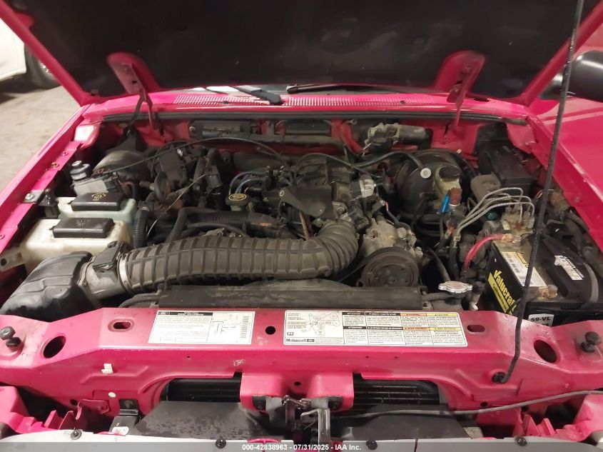 1998 Ford Ranger Splash/Xl/Xlt VIN: 1FTZR15X2WPB19970 Lot: 42838963