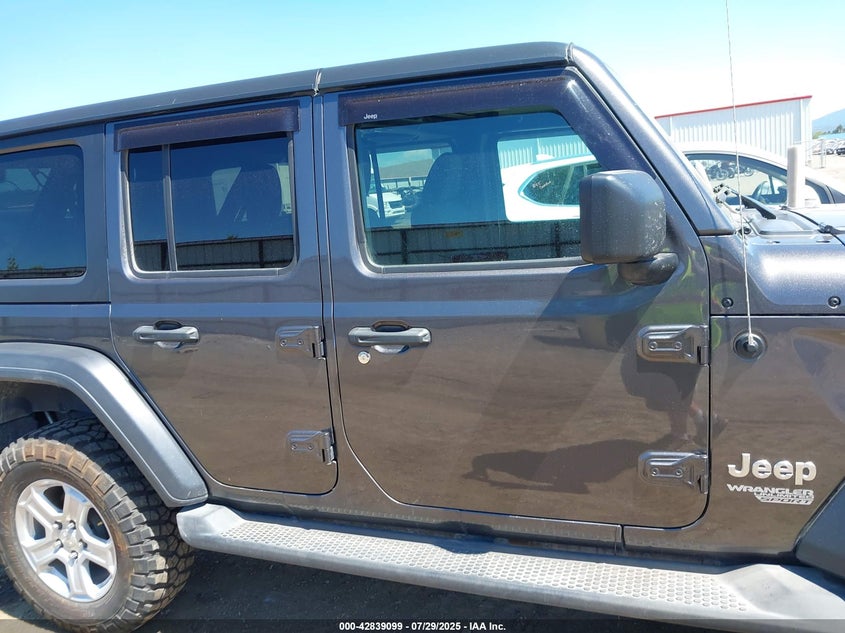 2019 JEEP WRANGLER UNLIMITED SPORT S 4X4 - 1C4HJXDG5KW562430