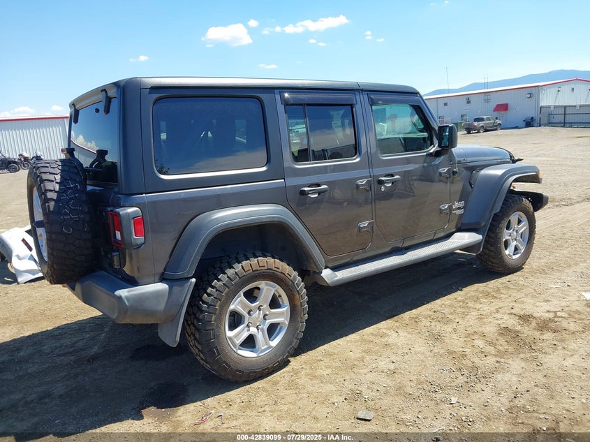 2019 JEEP WRANGLER UNLIMITED SPORT S 4X4 - 1C4HJXDG5KW562430