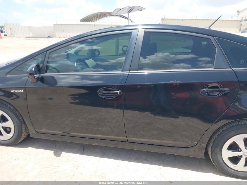 2012 Toyota Prius Four VIN: JTDKN3DU1C5383804 Lot: 42839154