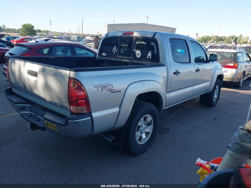 2006 Toyota Tacoma Base V6 VIN: 5TELU42N46Z154110 Lot: 42839258