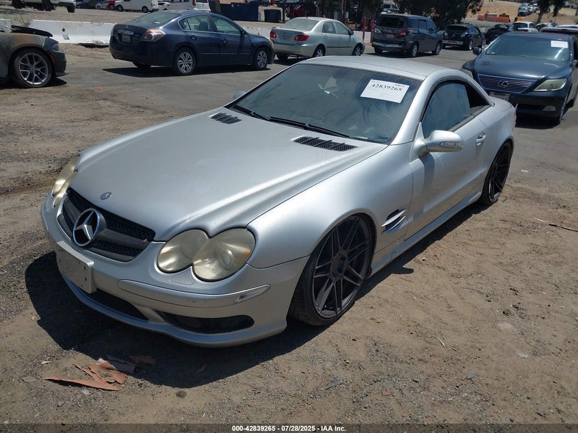 2003 Mercedes-Benz Sl 500 VIN: WDBSK75F43F006425 Lot: 42839265