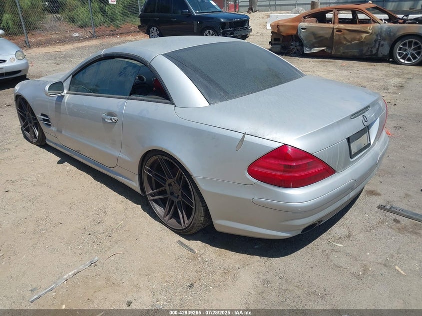 2003 Mercedes-Benz Sl 500 VIN: WDBSK75F43F006425 Lot: 42839265