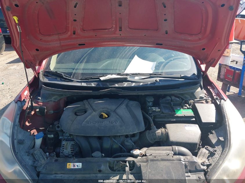 2012 Hyundai Elantra Limited (Ulsan Plant) VIN: KMHDH4AE3CU274944 Lot: 42839323