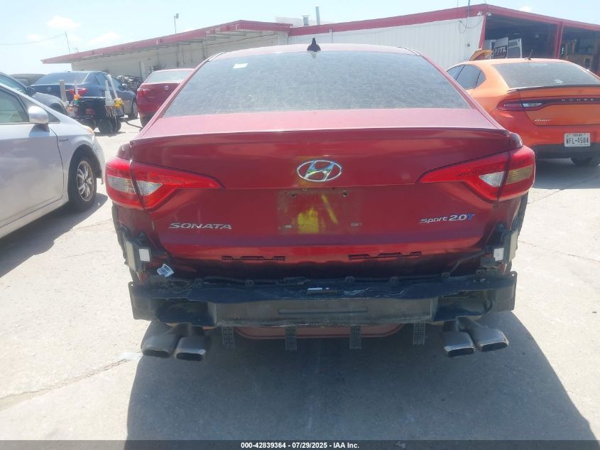 2015 Hyundai Sonata Sport 2.0T VIN: 5NPE34AB2FH092423 Lot: 42839364