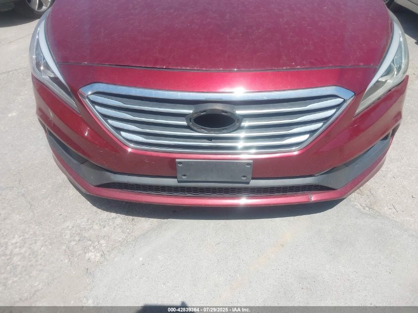 2015 Hyundai Sonata Sport 2.0T VIN: 5NPE34AB2FH092423 Lot: 42839364
