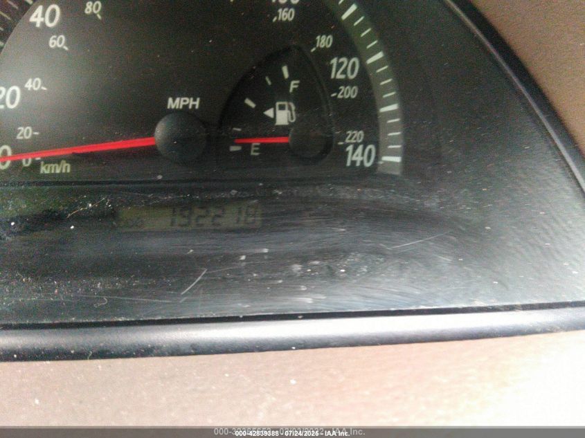 2003 Toyota Camry Le VIN: 4T1BE32K13U162612 Lot: 42839388