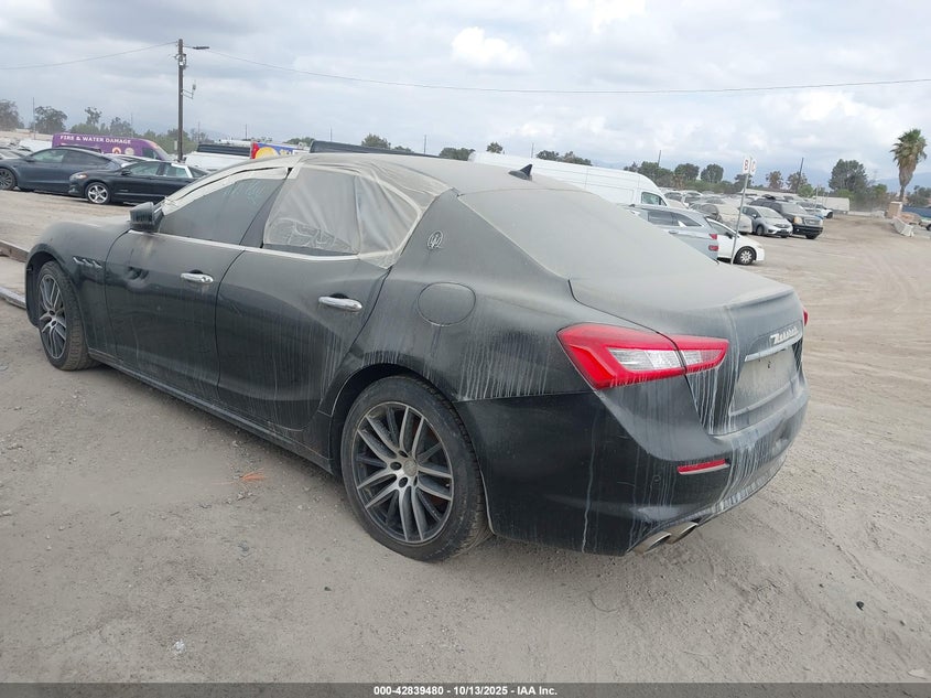 Vin: zam57xsa4j1295224, lot: 43333029, maserati ghibli 20183