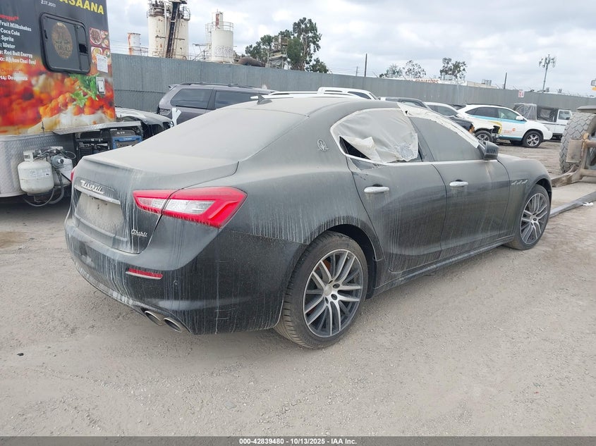 Vin: zam57xsa4j1295224, lot: 43333029, maserati ghibli 20184