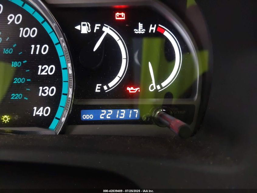 2009 Toyota Venza VIN: 4T3ZE11A89UOO5994 Lot: 42839489