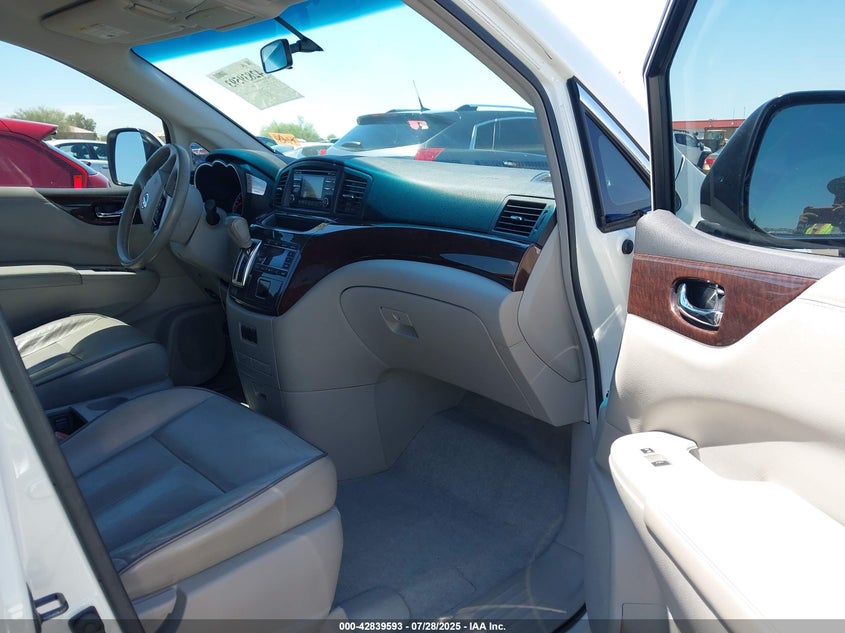 2012 Nissan Quest Sv VIN: JN8AE2KP3C9049791 Lot: 42839593