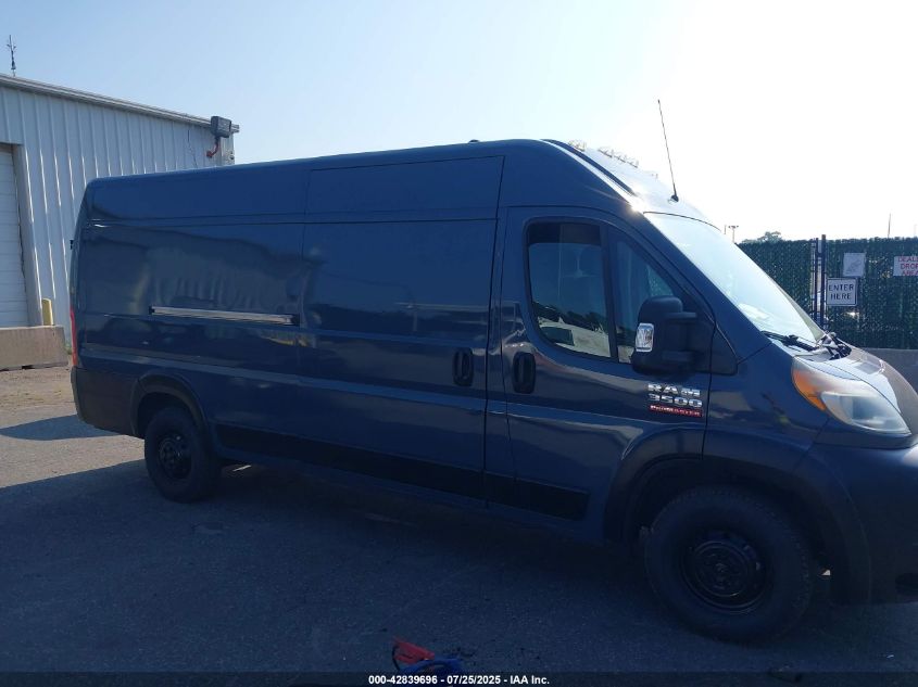 2019 Ram Promaster 3500 Cargo Van High Roof 159 Wb Ext VIN: 3C6URVJG8KE555554 Lot: 42839696