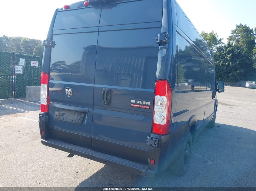 2019 Ram Promaster 3500 Cargo Van High Roof 159 Wb Ext VIN: 3C6URVJG8KE555554 Lot: 42839696