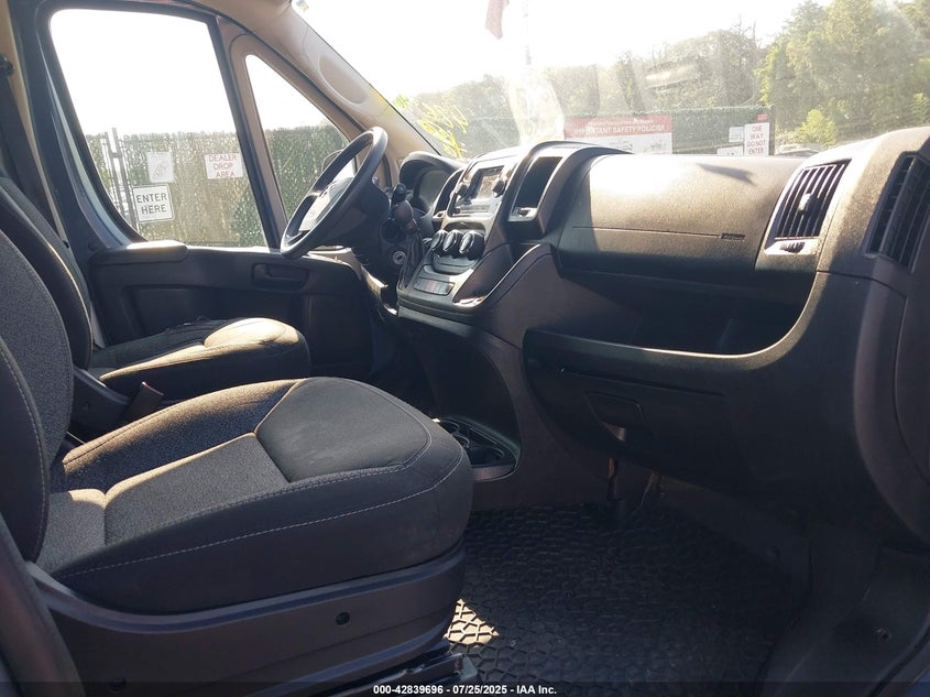 2019 Ram Promaster 3500 Cargo Van High Roof 159 Wb Ext VIN: 3C6URVJG8KE555554 Lot: 42839696