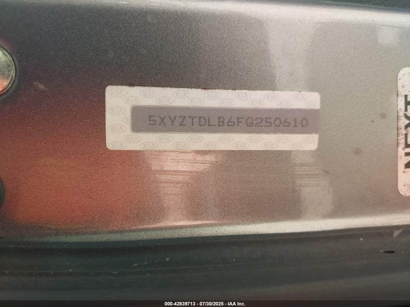 2015 HYUNDAI SANTA FE SPORT 2.4L - 5XYZTDLB6FG250610