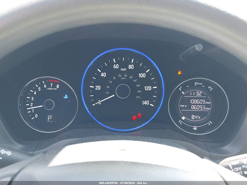 2017 HONDA HR-V EX 3CZRU6H57HM712054