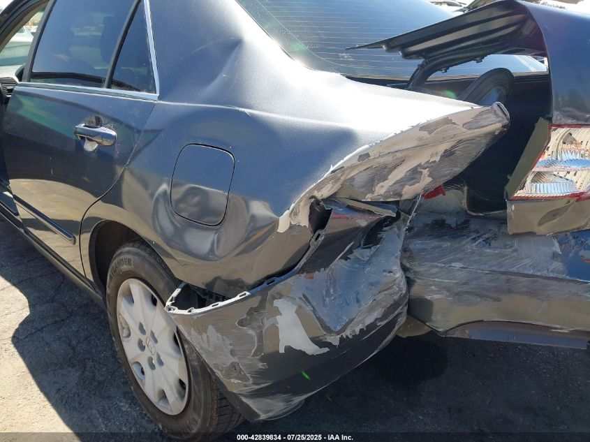 2003 Honda Accord 2.4 Lx VIN: JHMCM56333C019742 Lot: 42839834