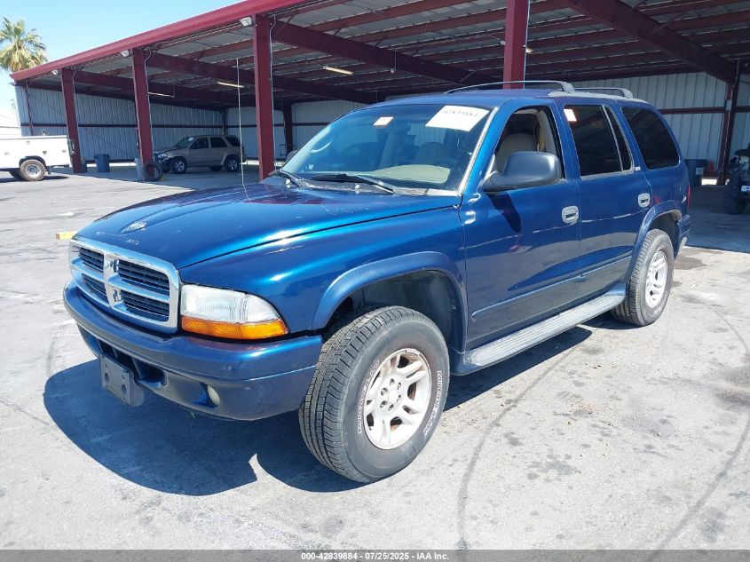 2002 Dodge Durango Slt Plus