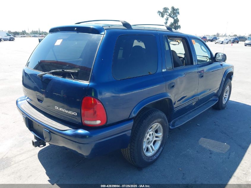 2002 Dodge Durango Slt Plus