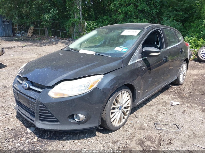Vin: 1fahp3m23cl330896, lot: 43333435, ford focus sel 20122