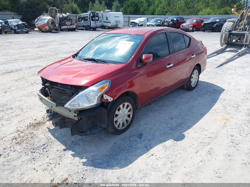 Vin: 3n1cn7ap7kl835685, lot: 43333845, nissan versa 1.6 sv 20192