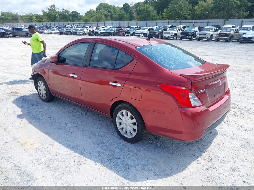 Vin: 3n1cn7ap7kl835685, lot: 43333845, nissan versa 1.6 sv 20193