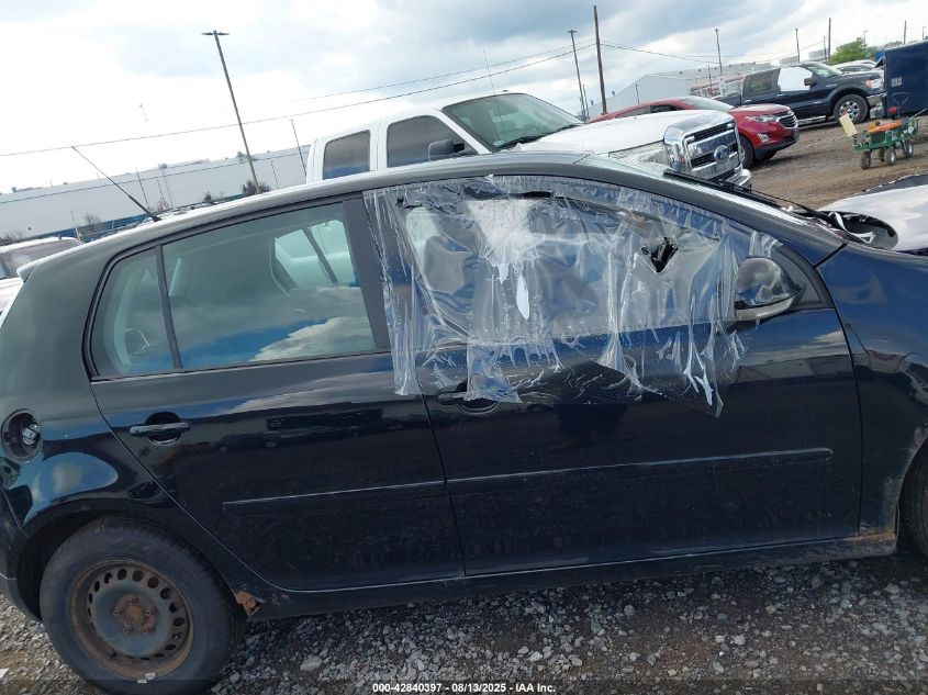 2007 Volkswagen Rabbit 4-Door VIN: WVWDR91K67W019848 Lot: 42840397