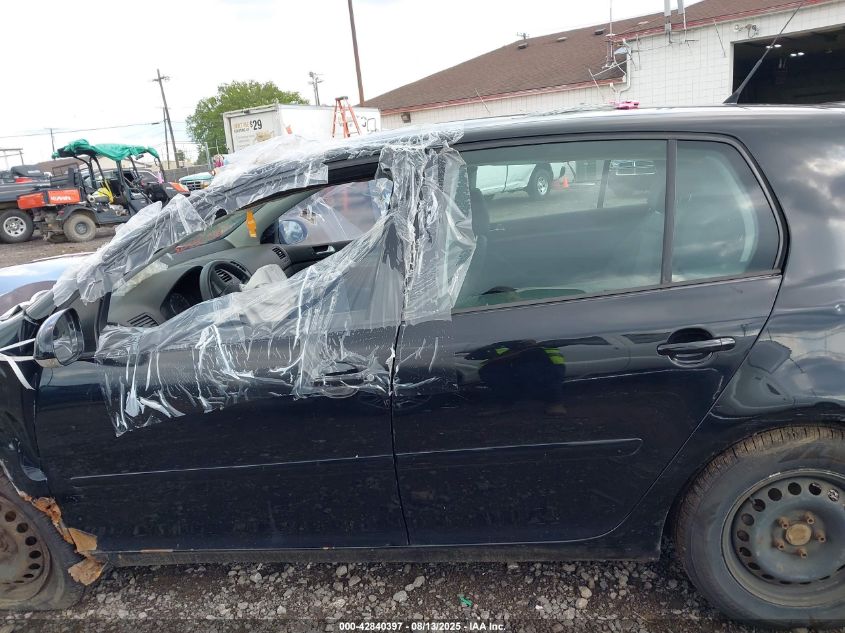 2007 Volkswagen Rabbit 4-Door VIN: WVWDR91K67W019848 Lot: 42840397