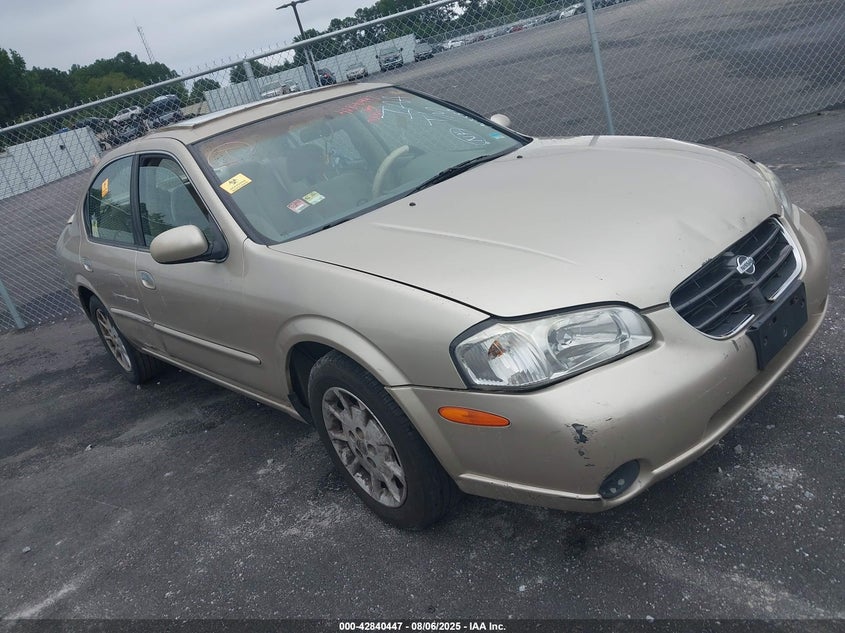 2000 Nissan Maxima Gle/Gxe/Se VIN: JN1CA31D6YT749587 Lot: 42840447