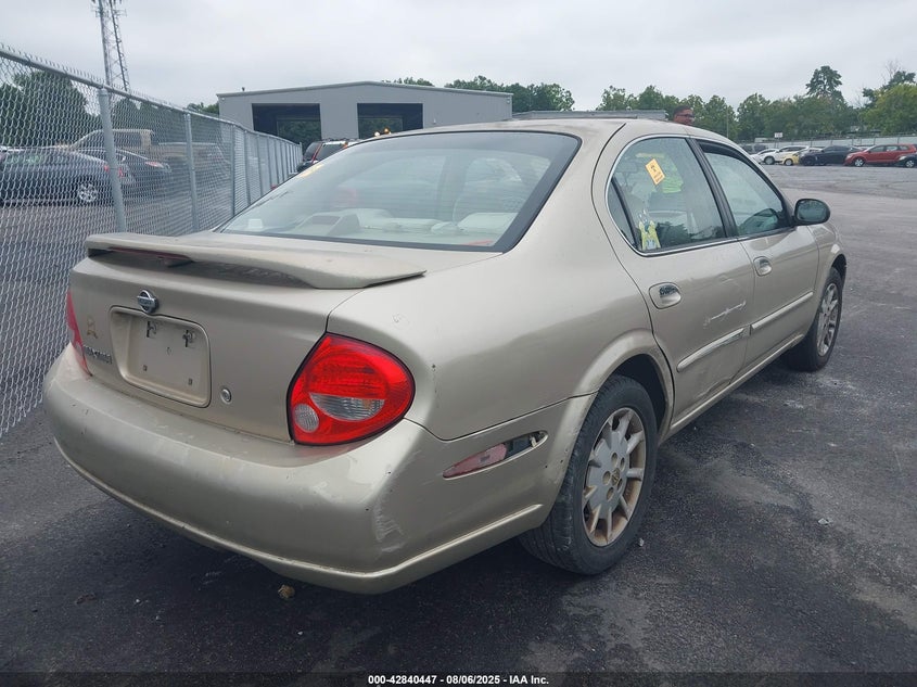 2000 Nissan Maxima Gle/Gxe/Se VIN: JN1CA31D6YT749587 Lot: 42840447