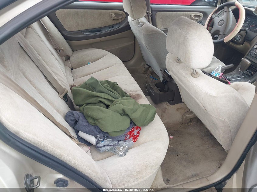 2000 Nissan Maxima Gle/Gxe/Se VIN: JN1CA31D6YT749587 Lot: 42840447