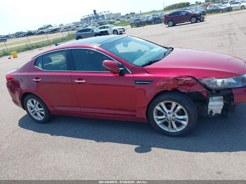 2012 Kia Optima Ex VIN: 5XXGN4A74CG057629 Lot: 42840518