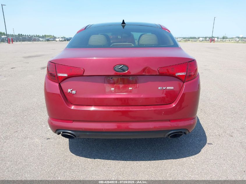 2012 Kia Optima Ex VIN: 5XXGN4A74CG057629 Lot: 42840518