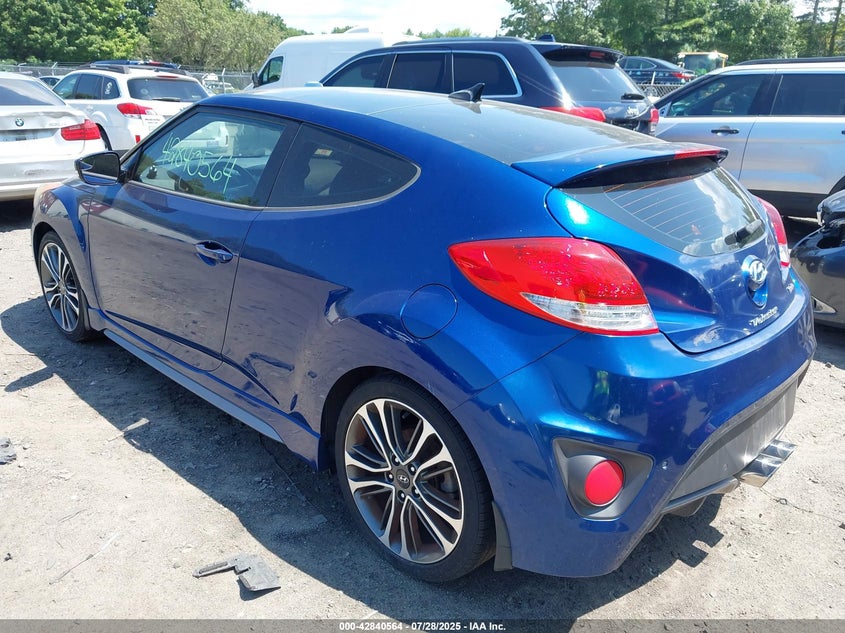 2016 HYUNDAI VELOSTER TURBO - KMHTC6AE7GU272593